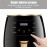 [4.5L Air Fryer] US Standard 4.5L Air Fryer With 8 Preset Cooking Modes, Deep Oil Heating Basket For Even Heat Distribution, Non-Stick Roasting Rack, 4 Premium Materials, Suitable For Chicken Drumsticks, Shrimp, French Fries, Compact Design
