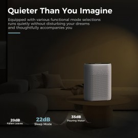 Air Purifiers For Home Large Room With Automatic Air Detection Cover 1095 Sq.Ft Impressive Filter Layer Remove Dust, Pet Dander, Pollen For Home, Bedroom, Dorm Room