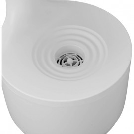 27.05oz USB-Powered Cool Mist Humidifier with Digital Display & Auto Shut-Off, Quiet Operation, Portable Air Enrichment Humidifier for Home, Office, Bedroom, Yoga Studio - White, Battery-Powered (Non-), Compact Design, Easy-Fill Top