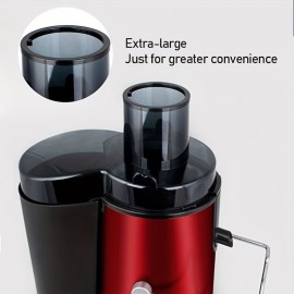 High-Power 21000 RPM Juicer with - Multi-Functional Centrifugal & cold/Hot pressing for Maximum Juice Extraction, - Compatible with Fruits, Vegetables, Leafy Greens, - American Plug (110V) - Ideal for, Smoothies & - Perfect