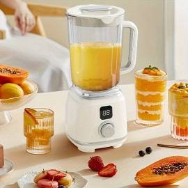 USB-Powered Mini Portable Blender & Ice Crusher with 22000 RPM Motor - Compact Handheld Smoothie Maker, Juicer, Milkshake Maker, Ice Crusher - USB Charging, For Home, Travel, Office - Ideal For Fruits, Vegetables, Portable Blender, Travel Essential