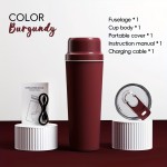 Portable Blender Juice Cup for Shakes and Smoothies, 21.9oz|650ml Free Travel Cup and Lid, Durable Stainless Steel Blades for Powerful Blending Performance, keep cold&heat | Powerful crushed ice function, safety anti-mistouch design, 20-blade head